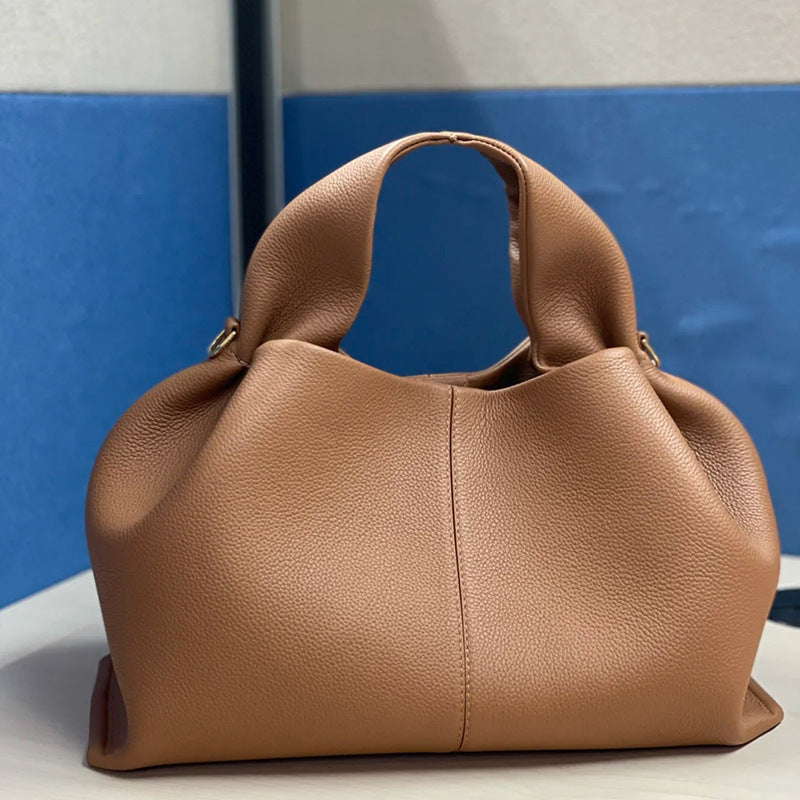 Wholesale Versatile solid color lunch box bag European and American fashion handbag shoulder messenger bag
